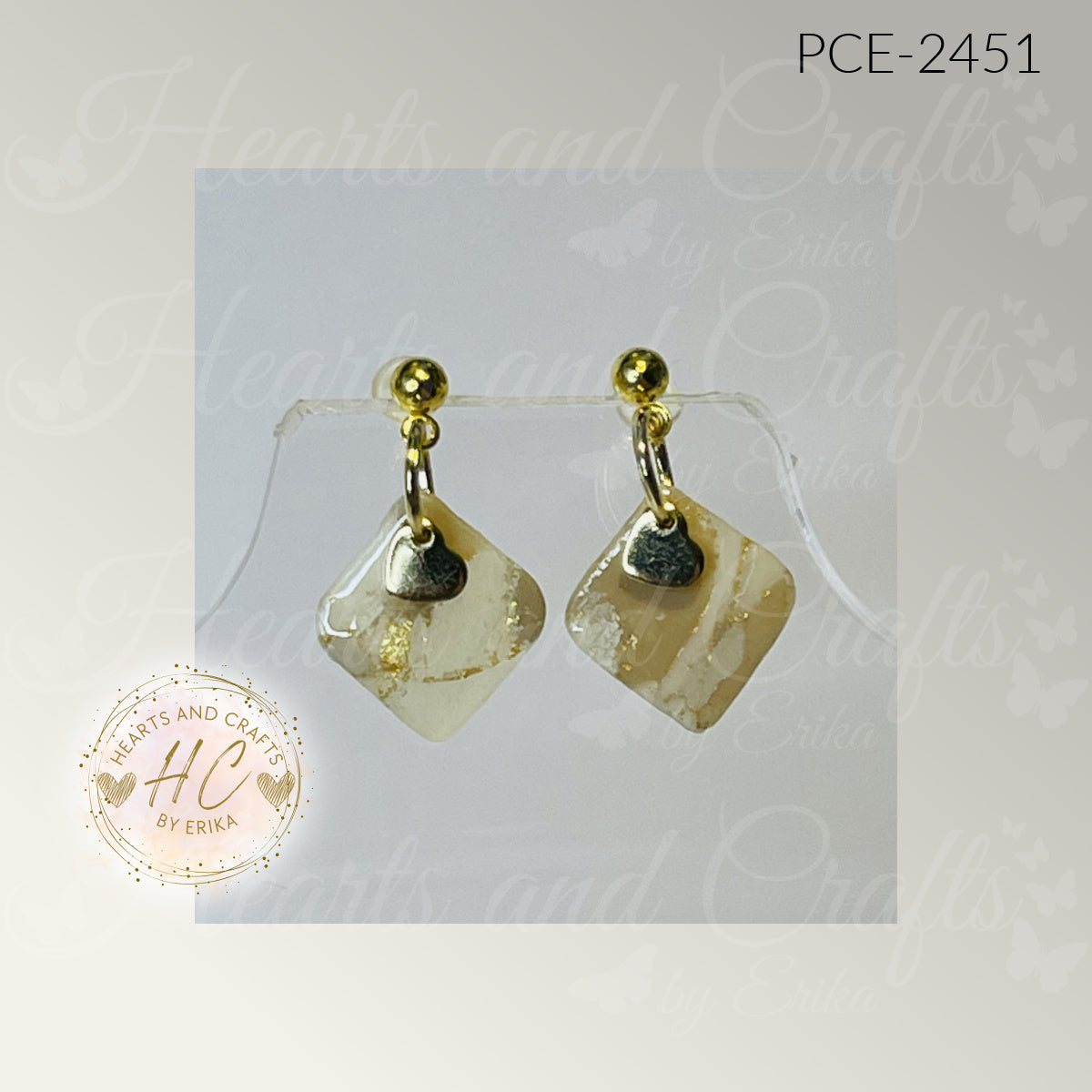 Champagne Collection - Post Dangle - Small