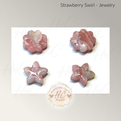 Strawberry Swirl Collection - Stud Set - 2 Pair