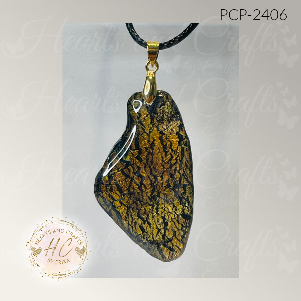 Revival Collection - Shattered Brass Pendant