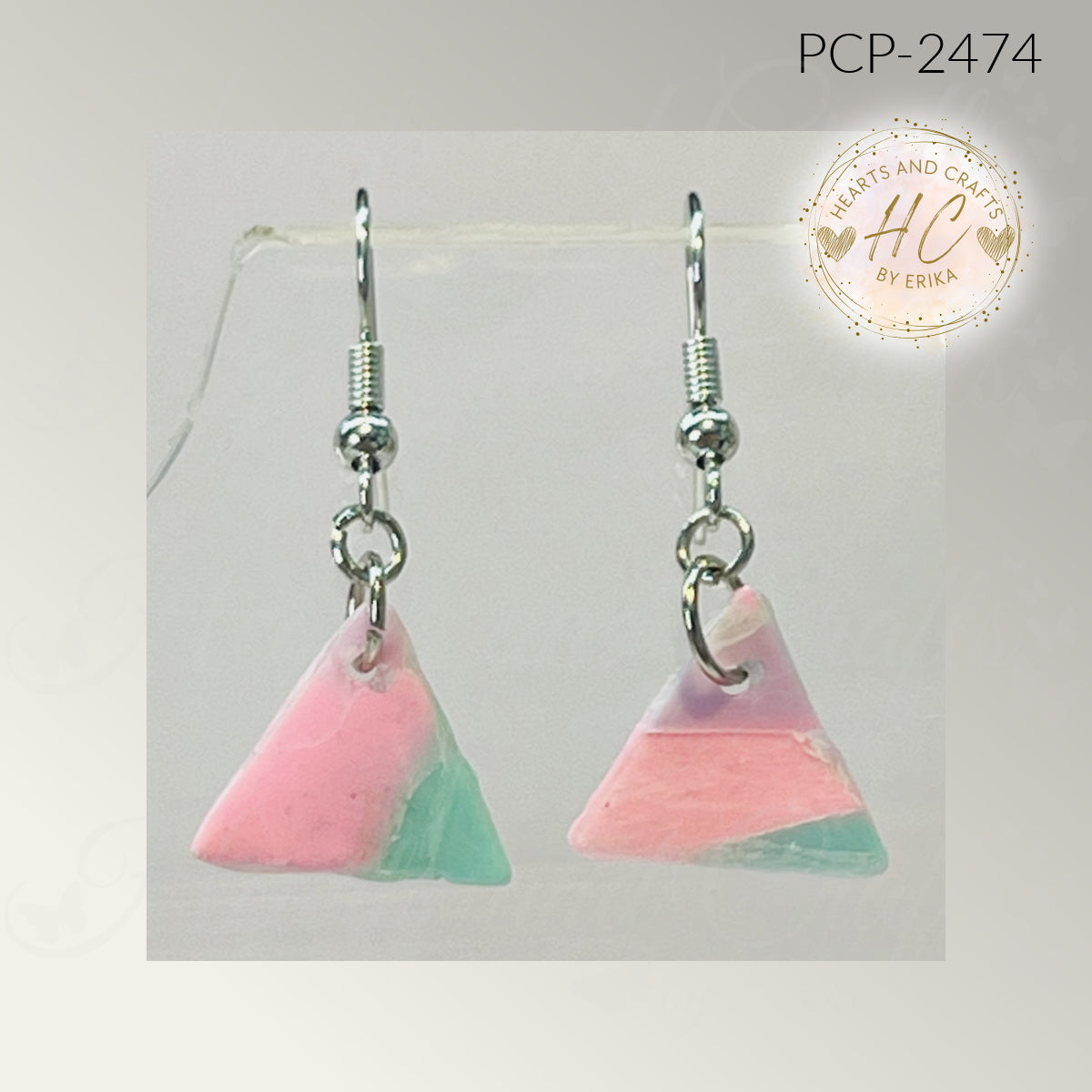 Sherbet Collection - Small Triangle Hook Dangle