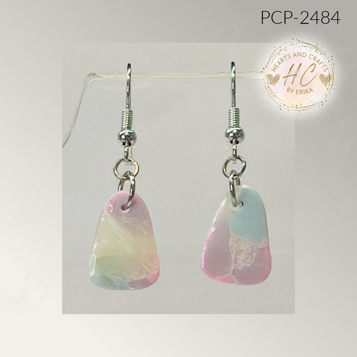 Sherbet Collection - Small Trapezoid Hook Dangle