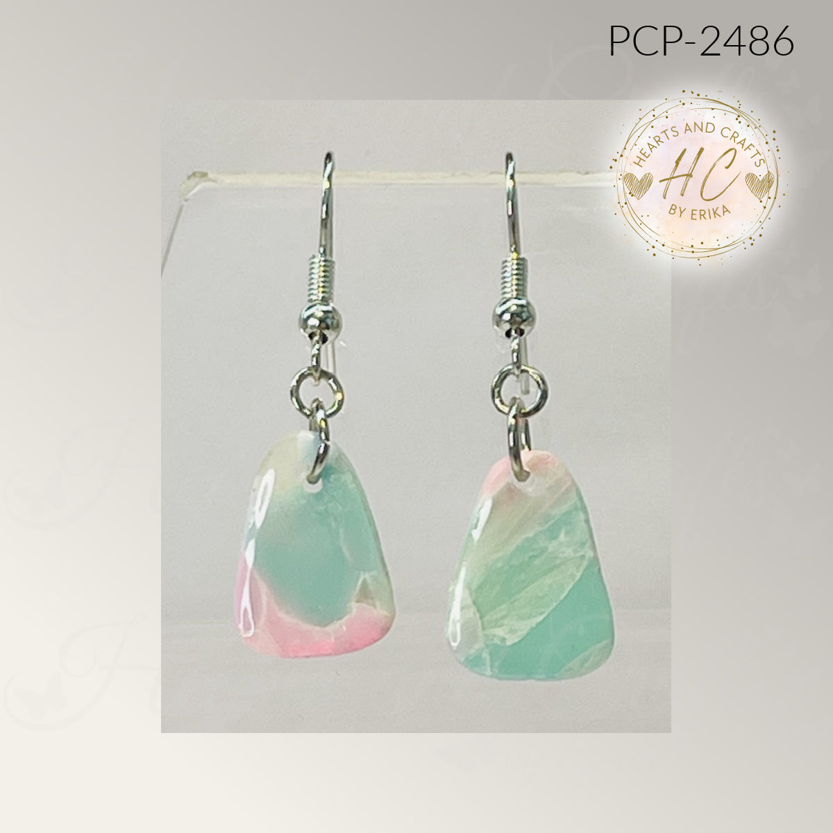 Sherbet Collection - Small Trapezoid Hook Dangle