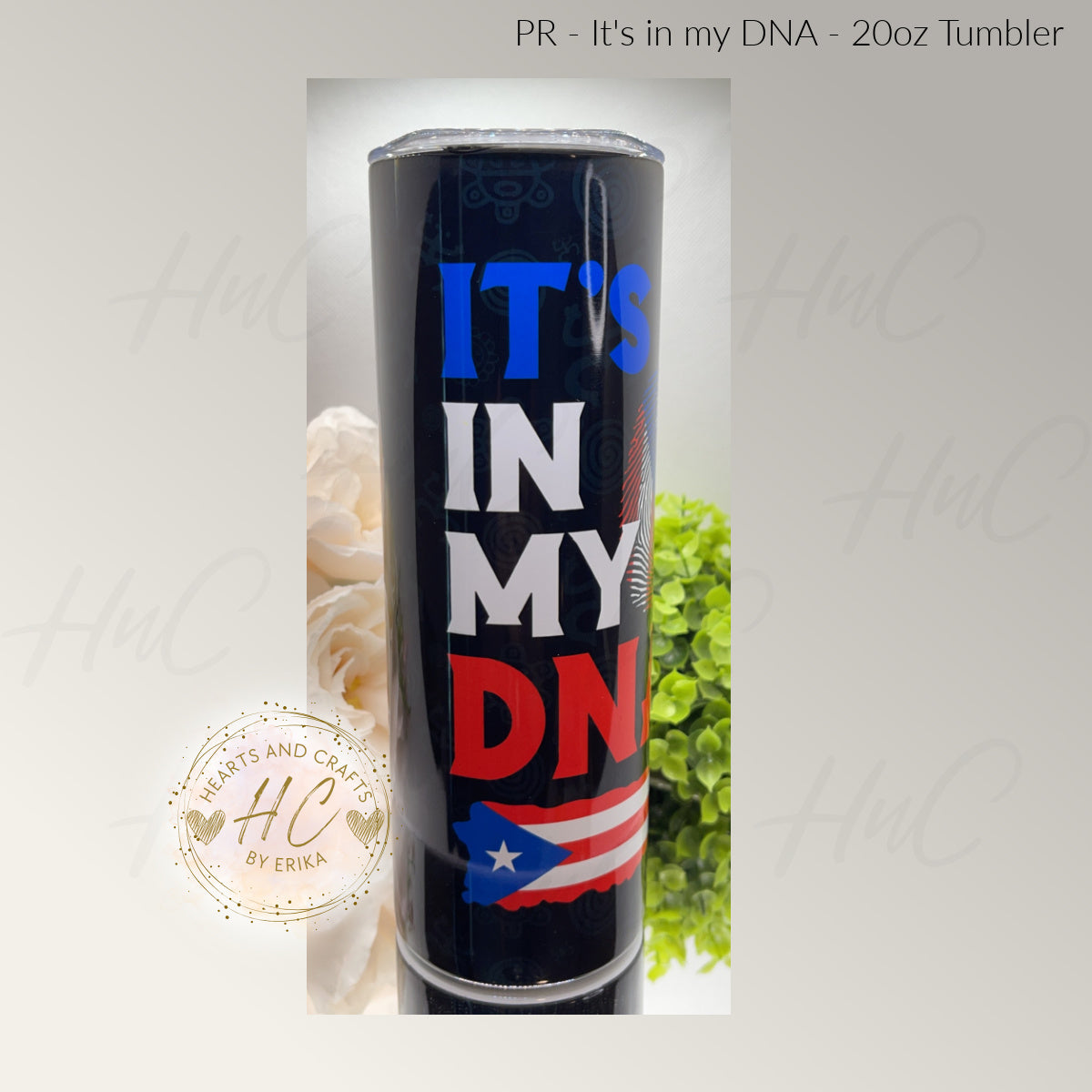 Puerto Rico DNA - 20oz Tumbler