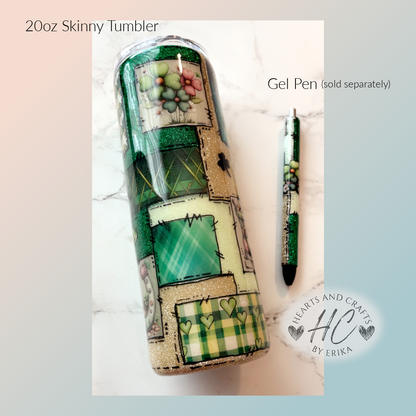 Patchwork - St Pats - 20oz Skinny Tumbler