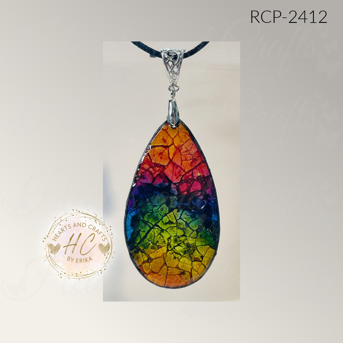 Revival Collection - Resin Eggshell Pendant - XLarge