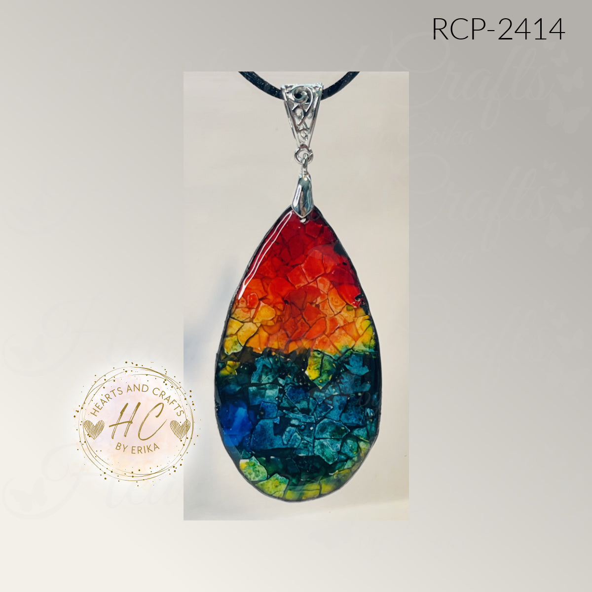 Revival Collection - Resin Eggshell Pendant - XLarge