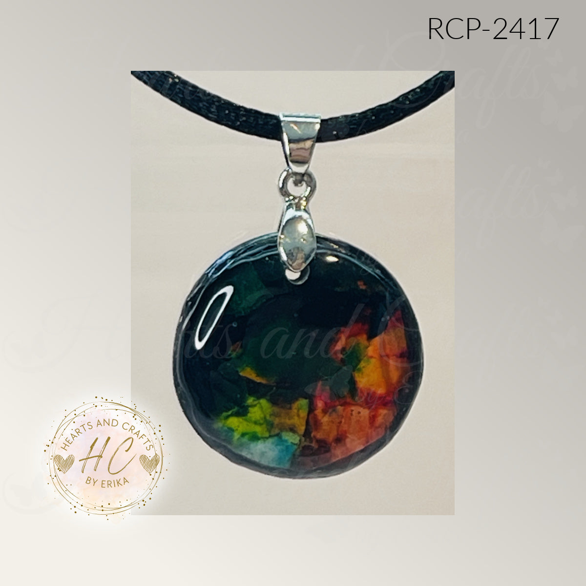 Revival Collection - Resin Eggshell Pendant - Small