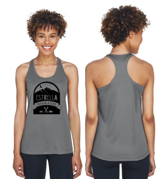 Estrella Trailblazers - Ladies Racerback Tank - Team 365 - 100% Polyester (TT11WRC)