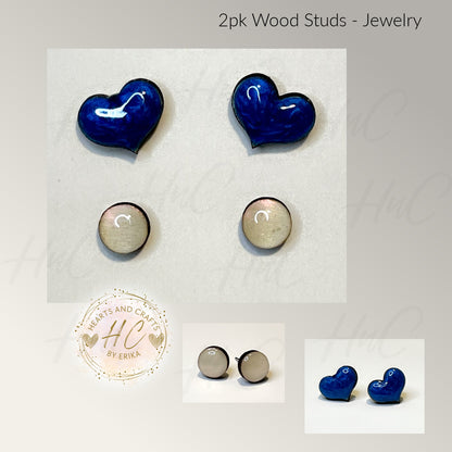 Basswood Collection - Post Studs Set - 2 Pair
