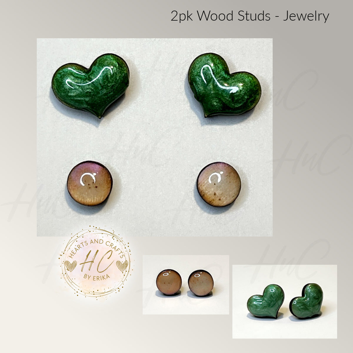 Basswood Collection - Post Studs Set - 2 Pair