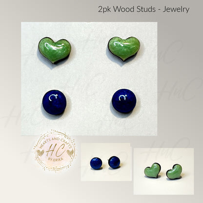 Basswood Collection - Post Studs Set - 2 Pair