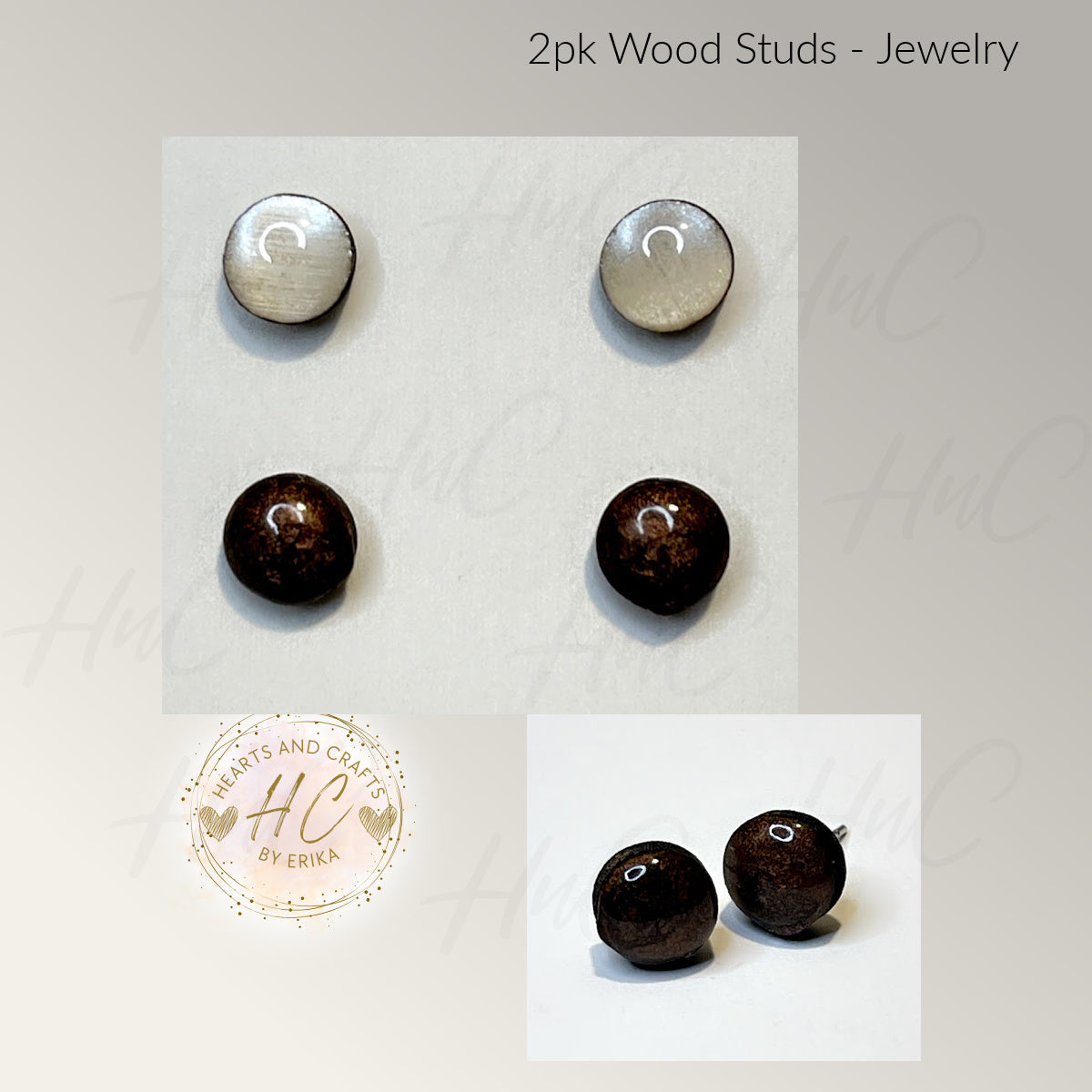 Basswood Collection - Post Studs Set - 2 Pair