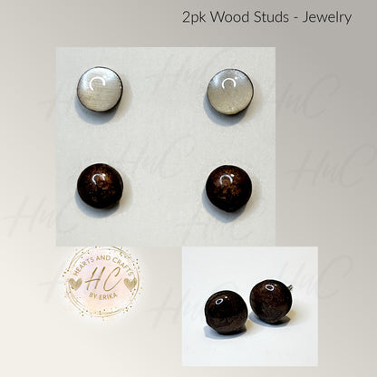 Basswood Collection - Post Studs Set - 2 Pair