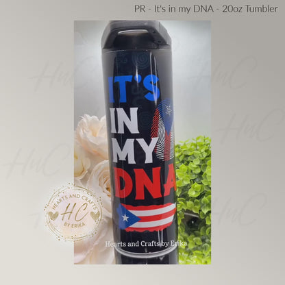 Puerto Rico DNA - 20oz Tumbler