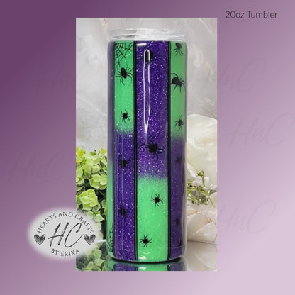 Spiders and more Spiders - 20oz Skinny Tumbler