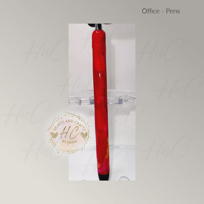 Alcohol Inks - Red, Pink & Yellow (RPY) - Paper Mate Inkjoy Gel Pen